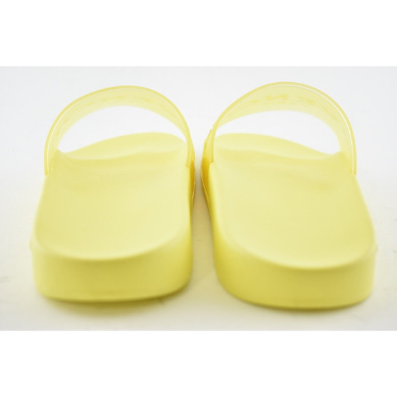 Givenchy Mens Pool Flat Fluo Neon Yellow PVC Rubber Sandal Slide Slip On 43 10 main image 5